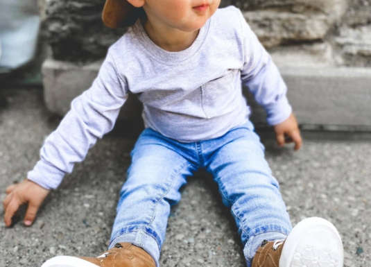 Little Bipsy grey kids pocket tee