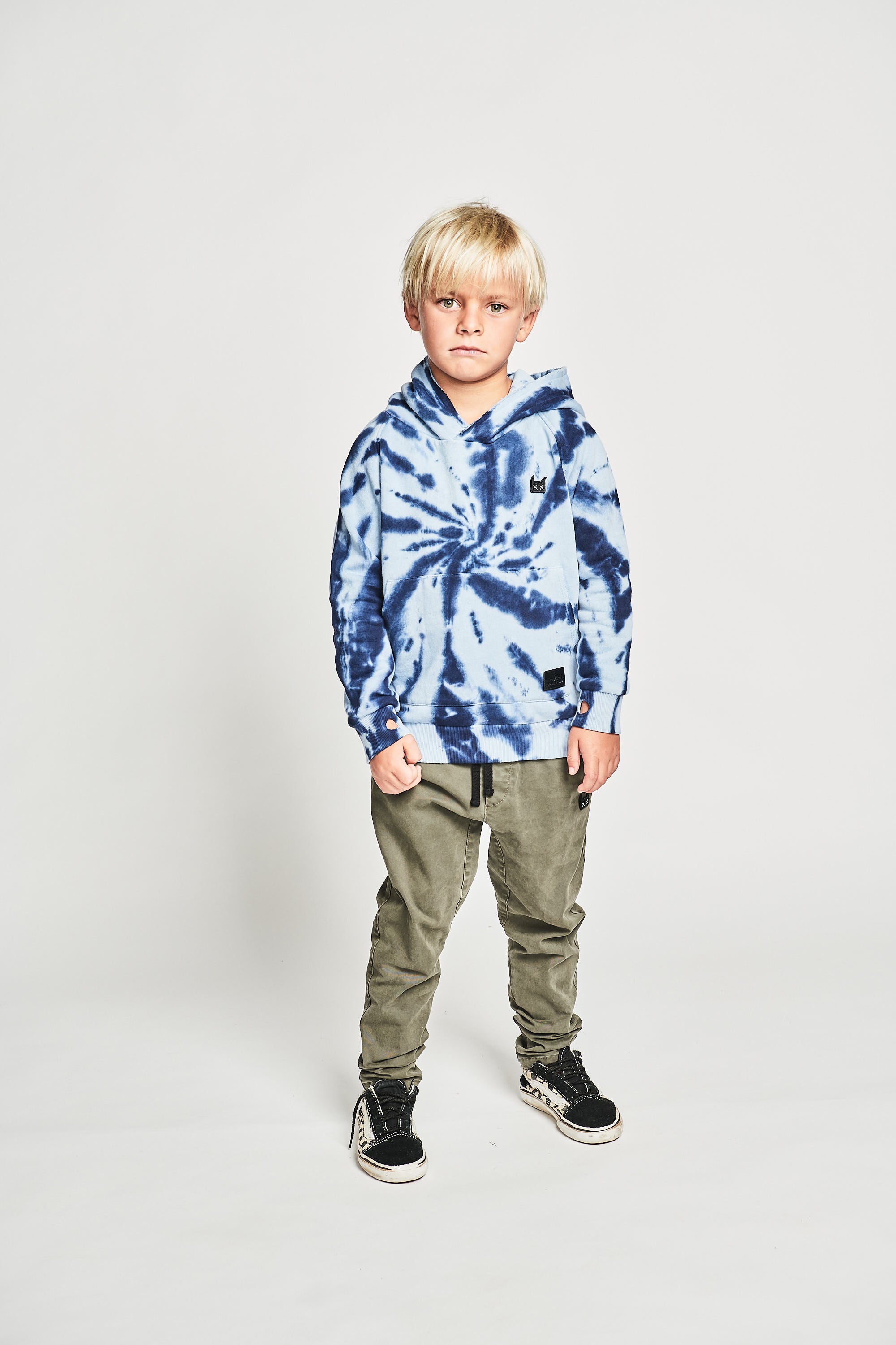 Munster Kids - Timewarp Hoodie in Blue Dye – Roman & Leo | Cool, Trendy ...