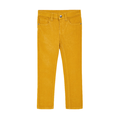 boys mustard slim cords