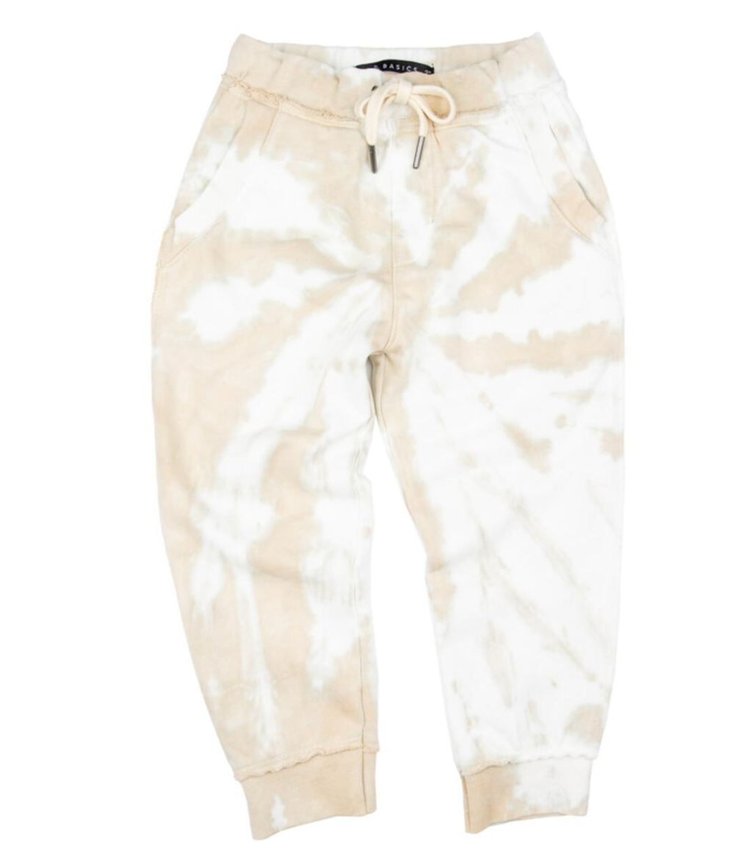 Miki Miette - Boys Ziggy Joggers in Oatmeal Spiral