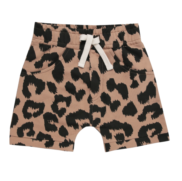 MINIKID - Boys Leopard Shorts