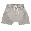 MiniKid Ribbed detail shorts grey