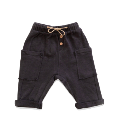 Play UP - Baby Soft Pocket Pants in Coal