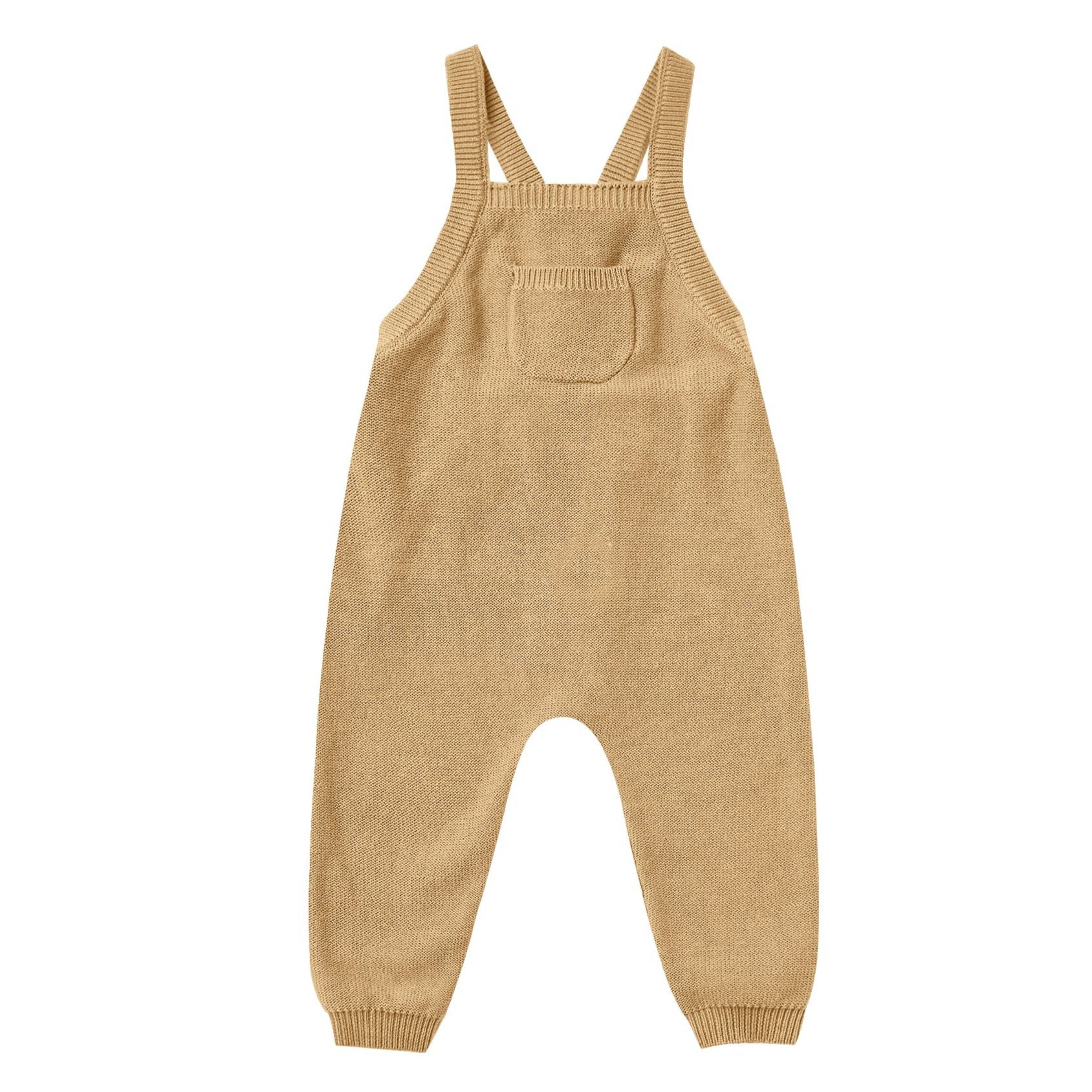 Quincy Mae - Knit Overalls in Honey | Roman & Leo – Roman & Leo | Cool ...