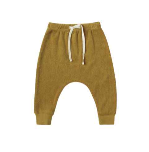 Quincy Mae - Organic Terry Cloth Sweatpants in Ocre