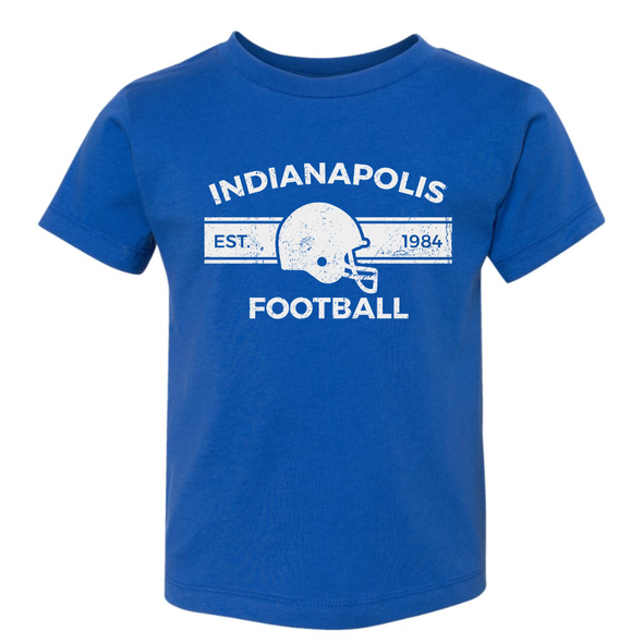 Roman & Leo - Indianapolis Football Tee in Blue