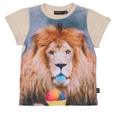 Rock Your Baby Summertime and the Livin' is Easy Lion tee