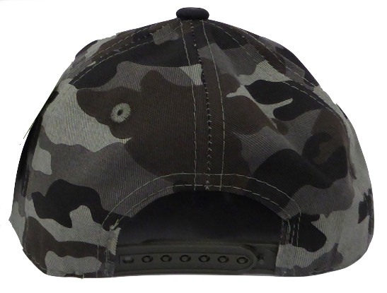 Baby and Children's Camo SnapBack Hat in Grey