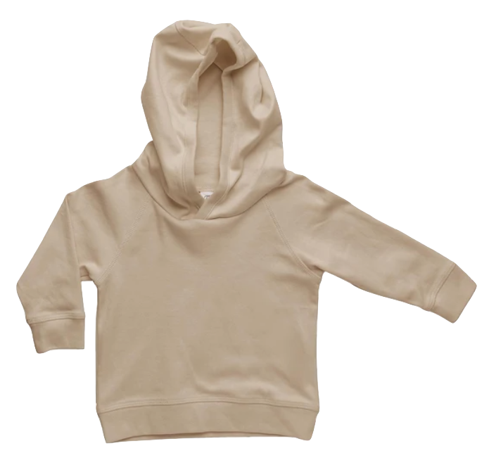 Colored Organics - Madison Hooded Pullover in Clay (Size 12-18mo)