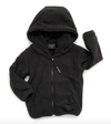 Little Bipsy - Hooded Fleece Jacket in Black