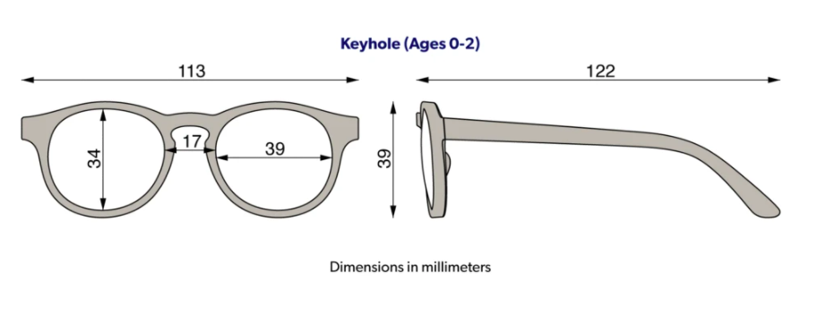 Babiators Sunglasses - Keyhole in Black