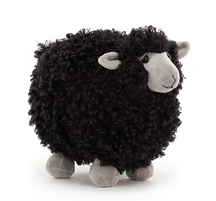 Jellycat - Rolbie Black Sheep - 8"