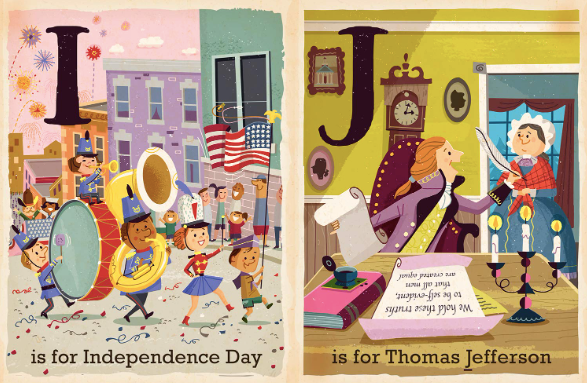 A is for America by Greg Paprocki - Board Book