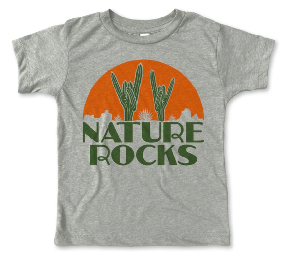 Kids Nature Rocks tee