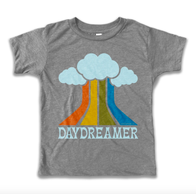 Rivet Kids - Daydreamer Tee in Heather Grey