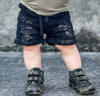 Little Bipsy - Denim Shorts in Black