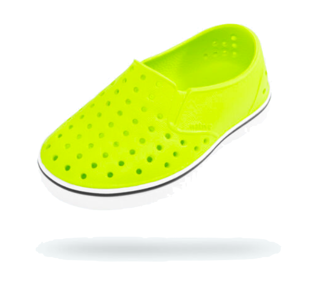 Native - Kids' Miles Shoe - Chartreuse Green