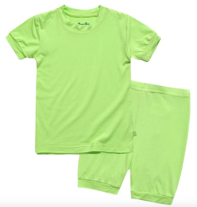 neon toddler pajamas 