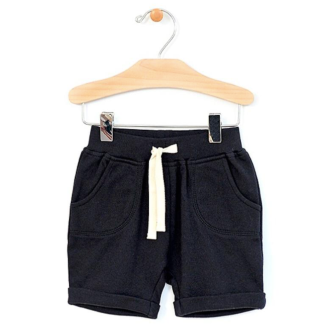 City Mouse black shorts