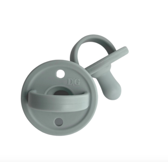 The Dearest Grey - The MOD Silicone Pacifier - Multiple Colors Available
