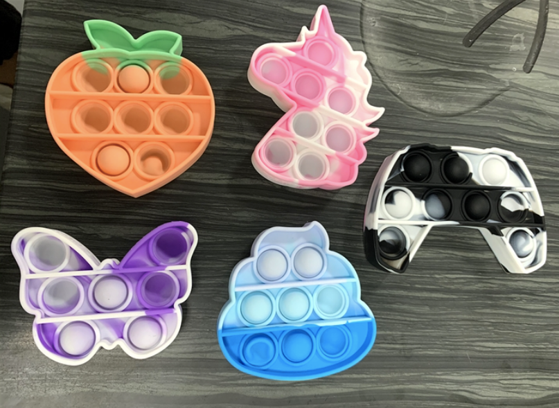OMG POP Fidgety - Mini Pop It Toy - Assorted Colors/Styles