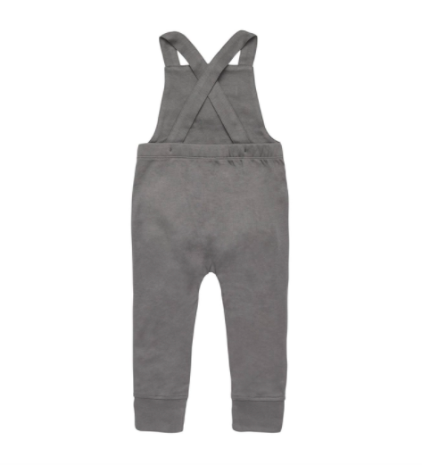 Colored Organics - Baby Oli Overalls in Pewter