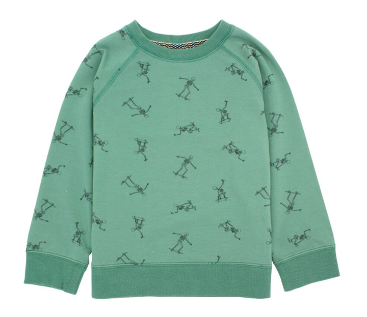 Feather 4 Arrow Skate or die pullover green