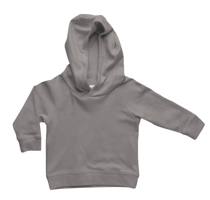 Colored Organics - Madison Hooded Pullover in Pewter