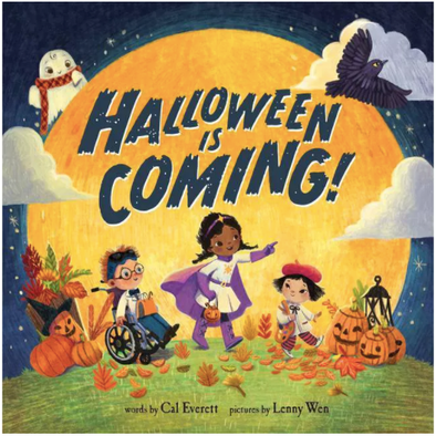 Halloween is coming hardcover book