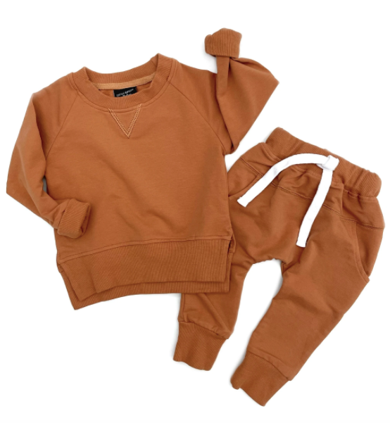Little Bipsy - Pullover Sweatshirt in Pumpkin Spice