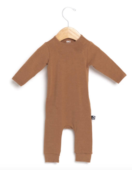 Rags infant one piece in camel