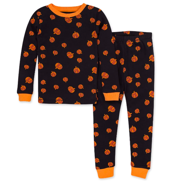 Burt's Bees - Organic Pumpkin Spice 2-Piece Pajamas