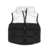 Little Bipsy black and white puffer vest