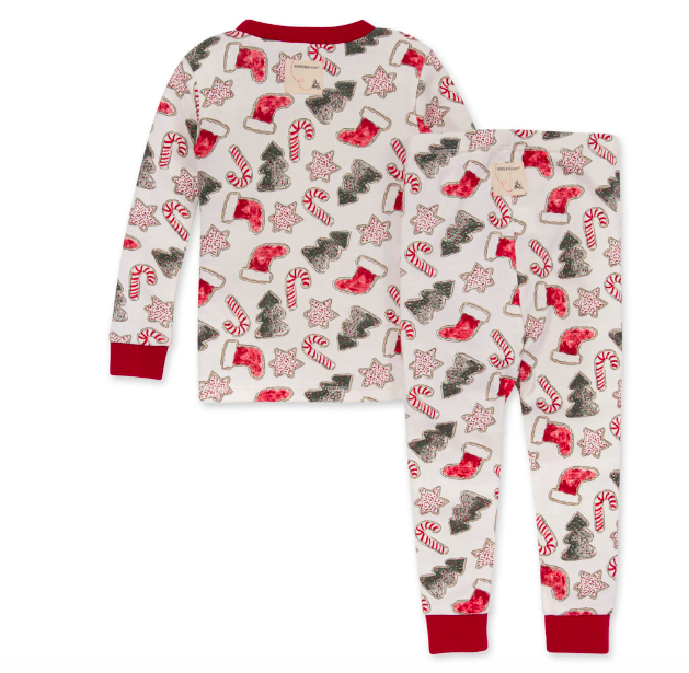 Burt's Bees - Holiday Cookies Organic Two-Piece Pajamas