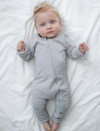 Little Bipsy - 2-Way Zip Romper in Grey