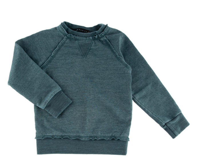 Miki Miette - Boys Iggy Pullover in Cypress