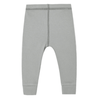 Quincy Mae ribbed legging dusty blue