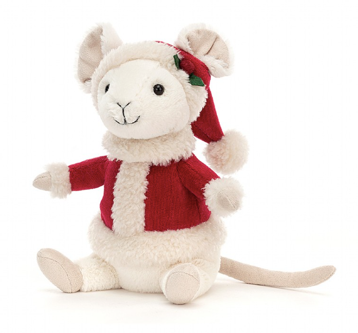 Jellycat - Merry Mouse - 7"