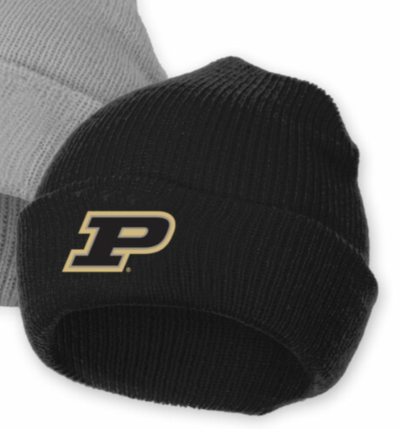 Authentic Brand - Black Purdue University Knit Beanies (Infant/Toddler/Youth)