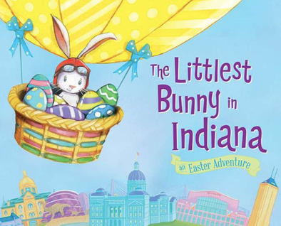 The Littlest Bunny in Indiana by Lily Jacobs - Hardcover Book