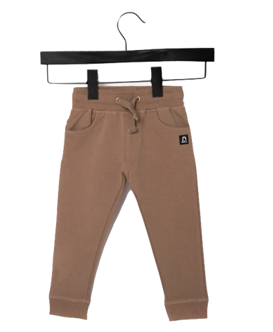 Rags - Essentials Joggers in Walnut