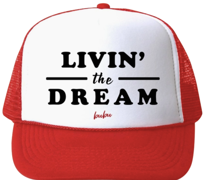 Livin' the dream toddler hat