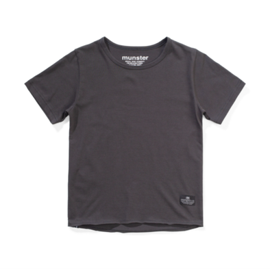 Munster Kids - Basic Tee in Soft Black