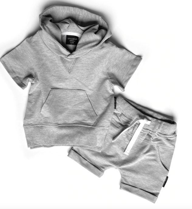 Little Bipsy - Harem Shorts in Grey