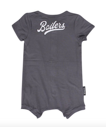 Authentic Brand - Purdue Halton Baby Romper in Grey