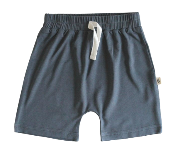 Babysprouts Harem Shorts in Dusty Blue