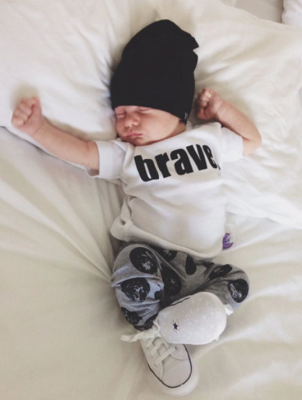 newborn baby beanie black