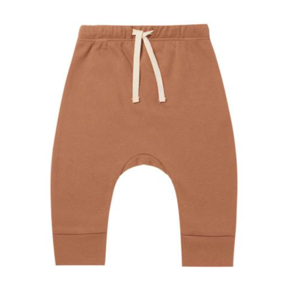Quincy Mae drawstring pants in Amber