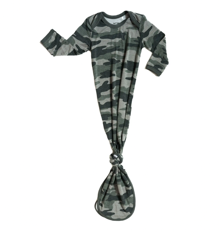 Little Sleepies - Vintage Camo Bamboo/Viscose Gown