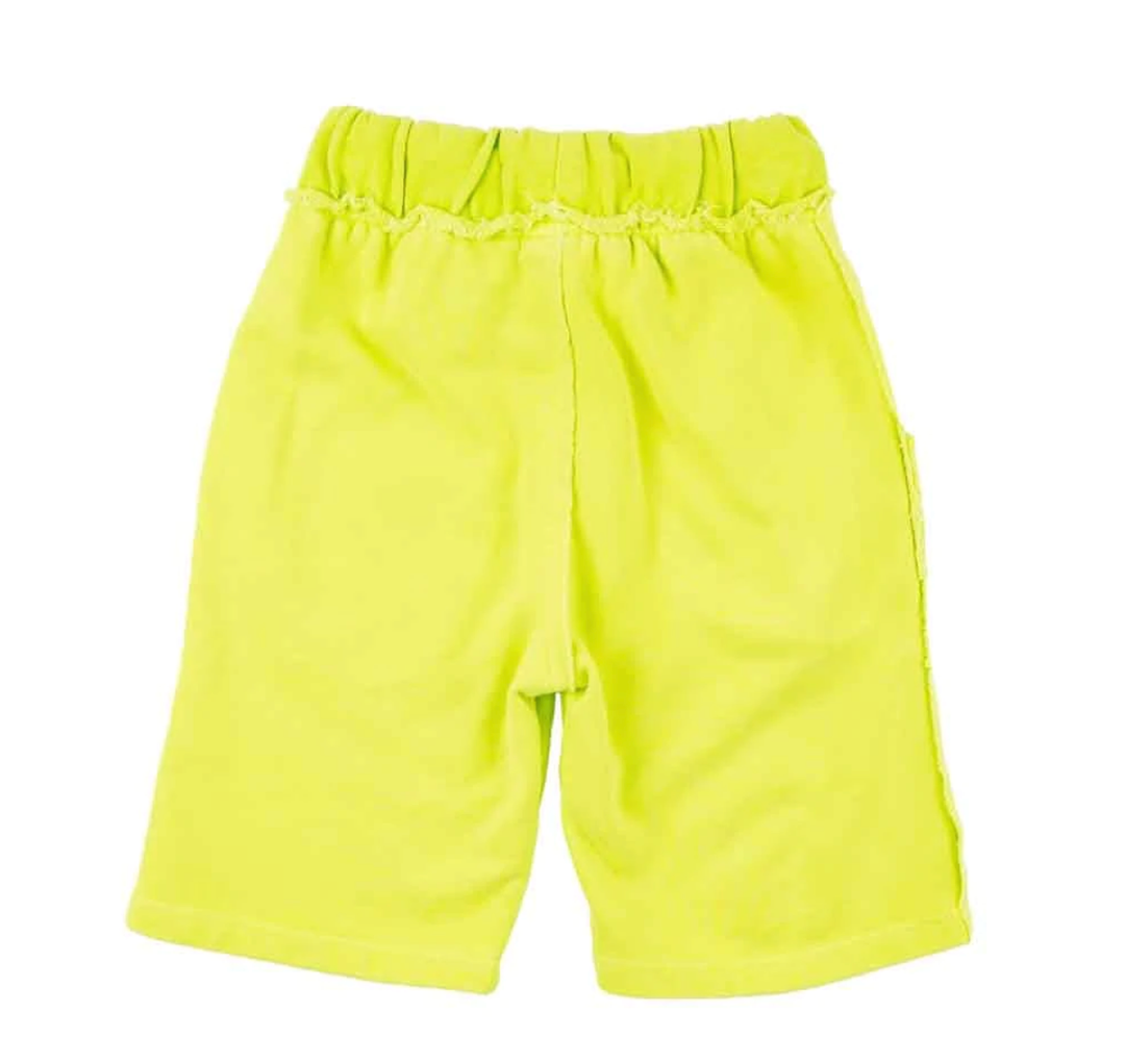 Miki Miette - Boys Rusty Short in Lime Punch (18mo)